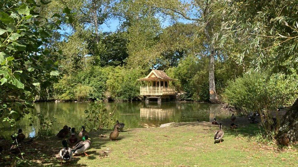 Japanese pavilion in Guernsey reopened with accessibility features