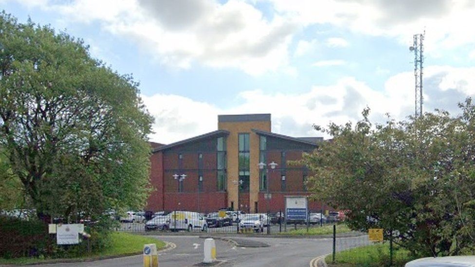 Greenbank Police Station in Blackburn