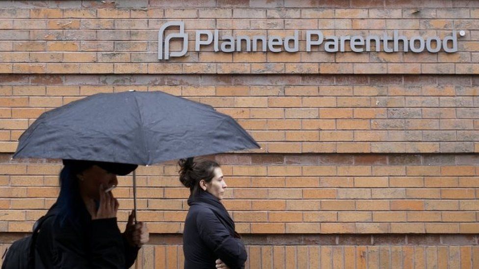 A view of a Planned Parenthood clinic in New York, New York.