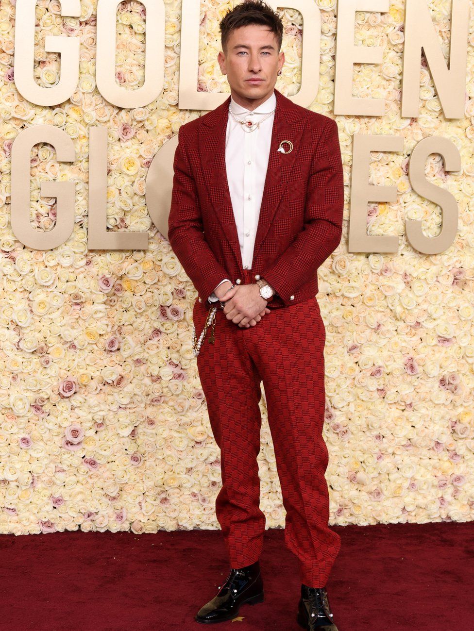 Barry Keoghan attends the 81st Annual Golden Globe Awards at The Beverly Hilton on January 07, 2024 in Beverly Hills, California.