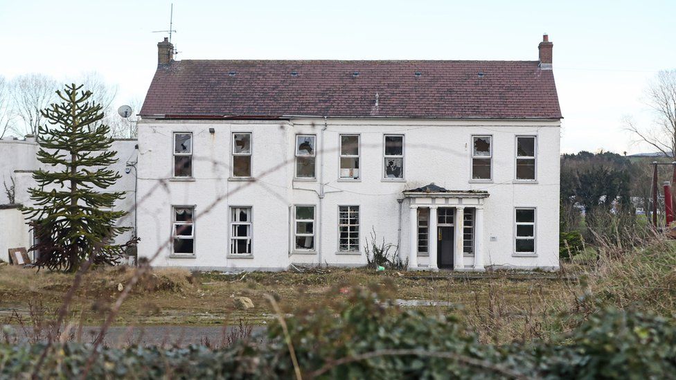 The former Marianvale home in Newry was among several institutions where single mothers were sent to give birth