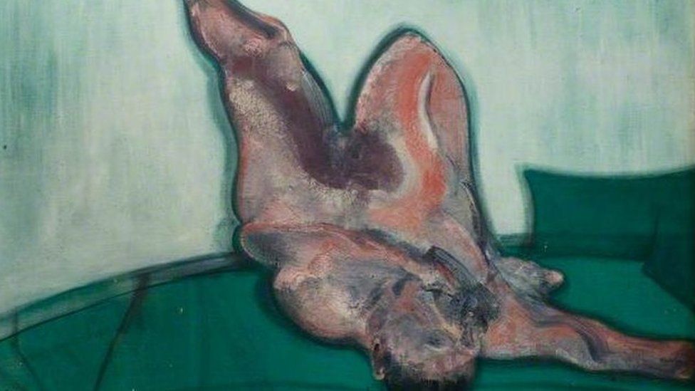 Lying Figure No 1 by Francis Bacon