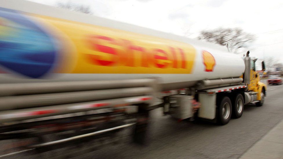 Shell tanker