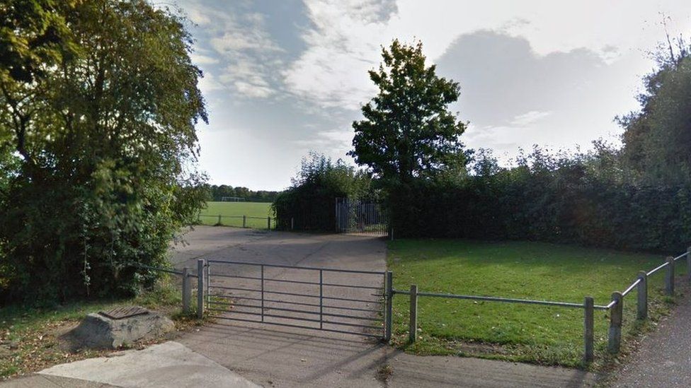 Werrington Fields to be fenced off to 'safeguard' pupils BBC News