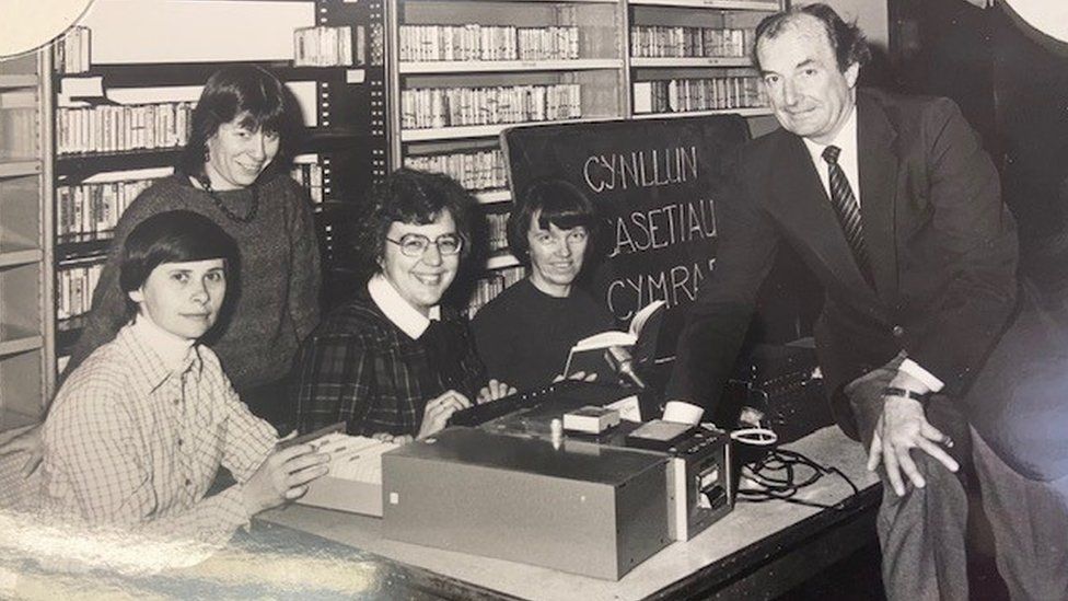 The early days of Talking Books in 1970s when it was known as the Welsh Cassette Scheme