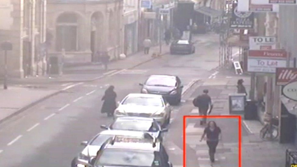 CCTV footage of missing Bristol woman Claire Holland