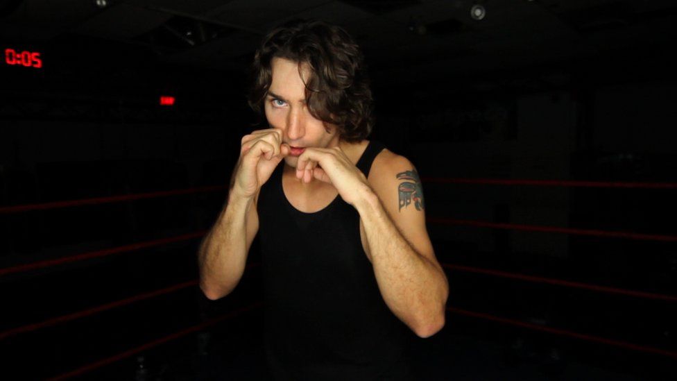 Canadian PM Justin Trudeau in boxing training in 2012