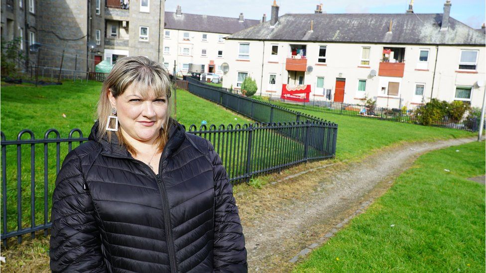 Claire Millar says Aberdeen is divided between rich and poor