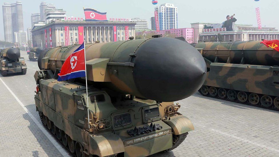 North Korean rocket
