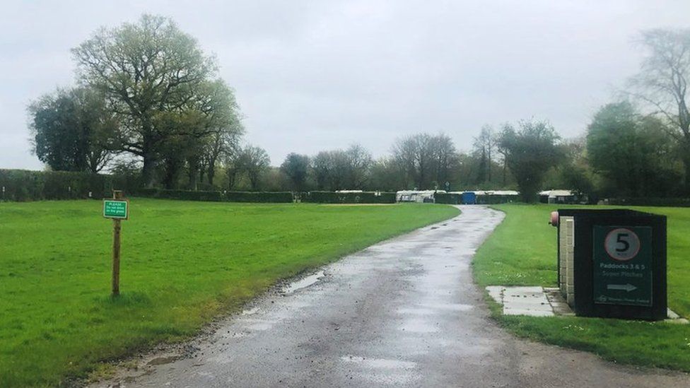 Blacklands campsite in Calne