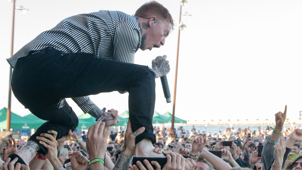 Frank Carter and the Rattlesnakes performed at Primavera Sound in Barcelona in 2019
