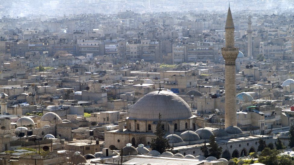 View over Aleppo
