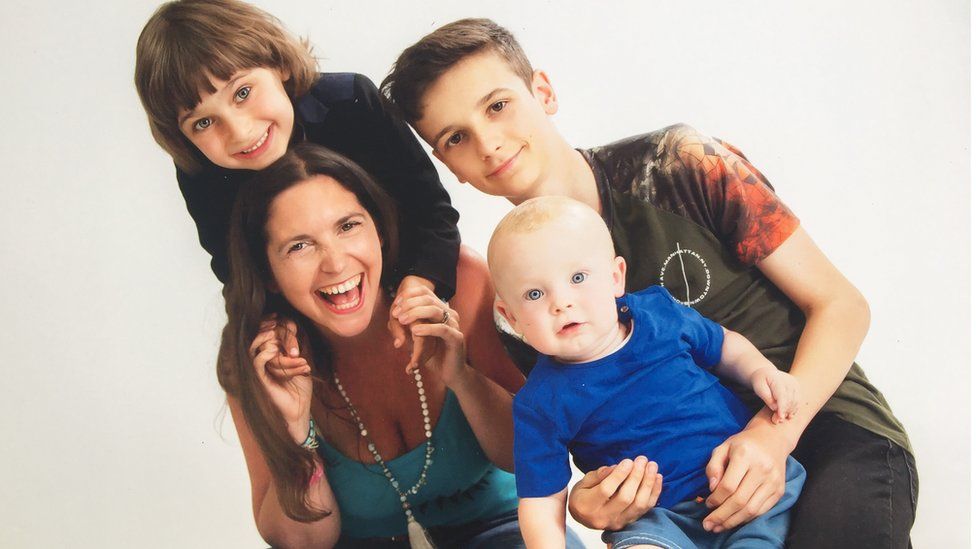 Juliette Bryant and family