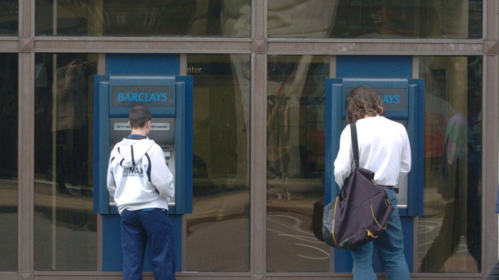 A Barclays cash point