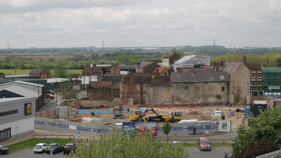 Construction of new cinema in Gainsborough