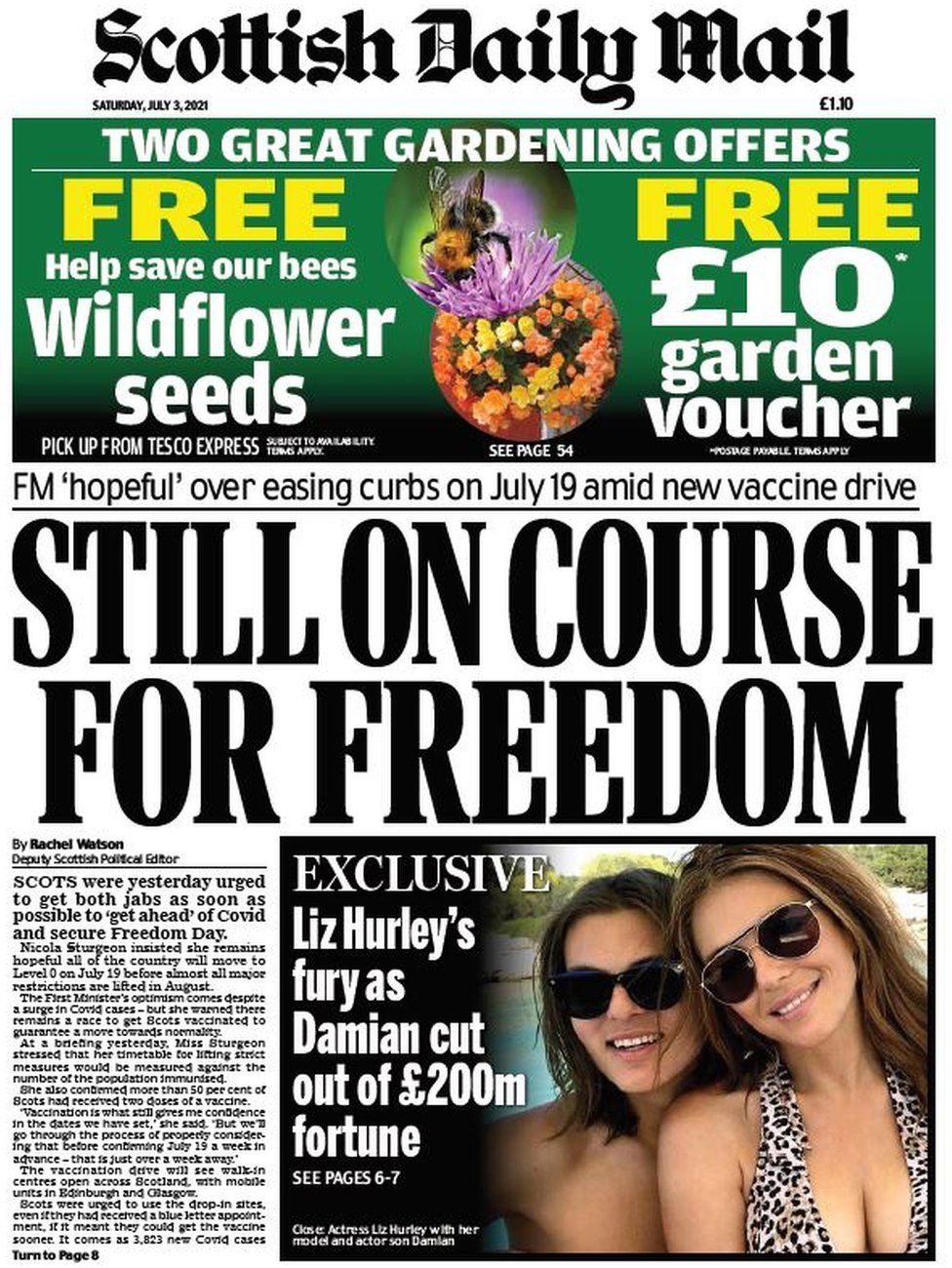 Scotland S Papers On Course For Level Zero And Holiday Rules Relax c News