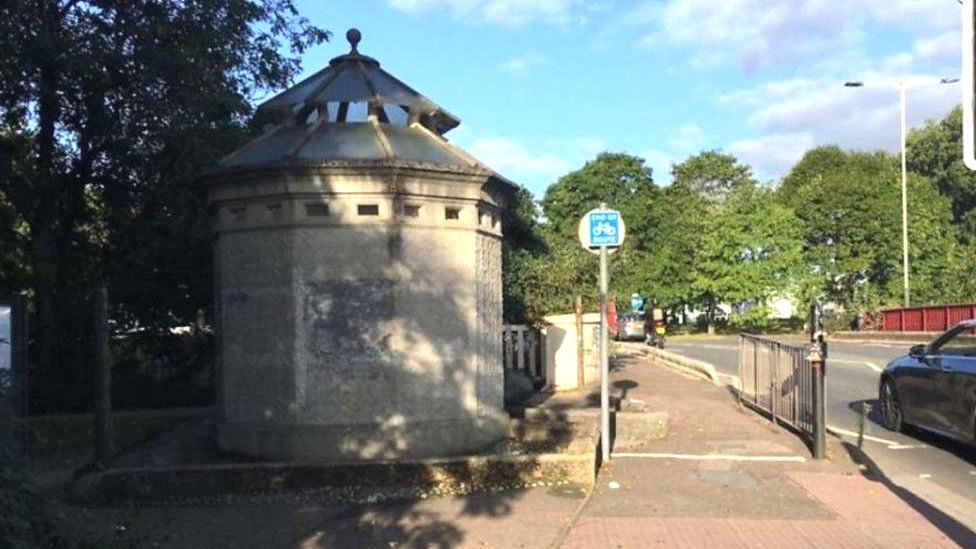 The Gentleman's Urinal, on the edge of Norwich