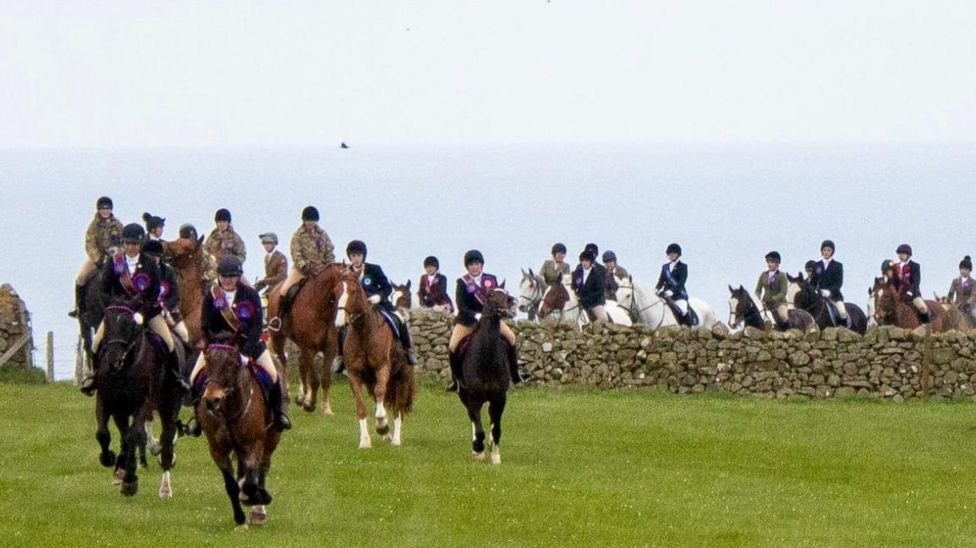 Berwick border riding event hopes for record horse numbers BBC News