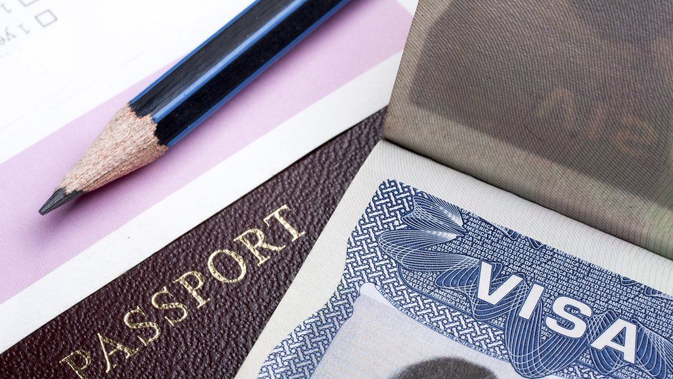 Passport and visa