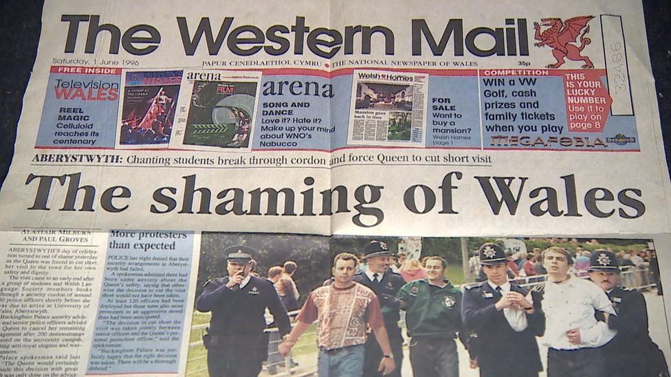 Western Mail front page