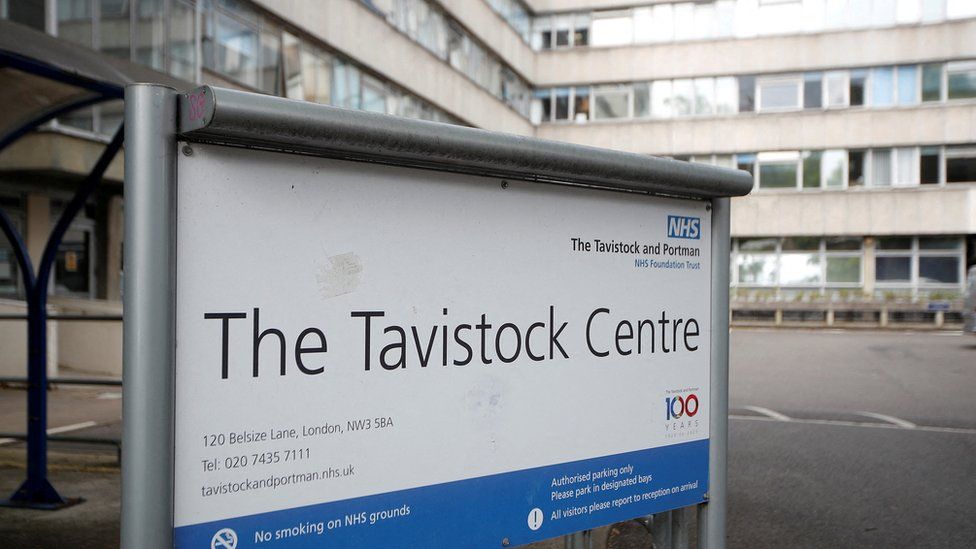View of the exterior of the Tavistock Centre in London
