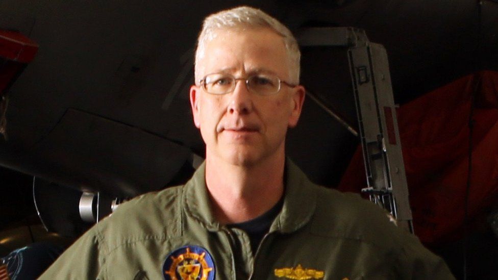 US Navy Rear Admiral Kevin M. Sweeney pictured in 2014