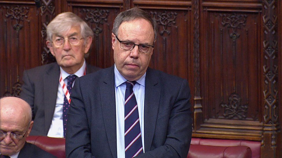 Lord Dodds in the House of Lords