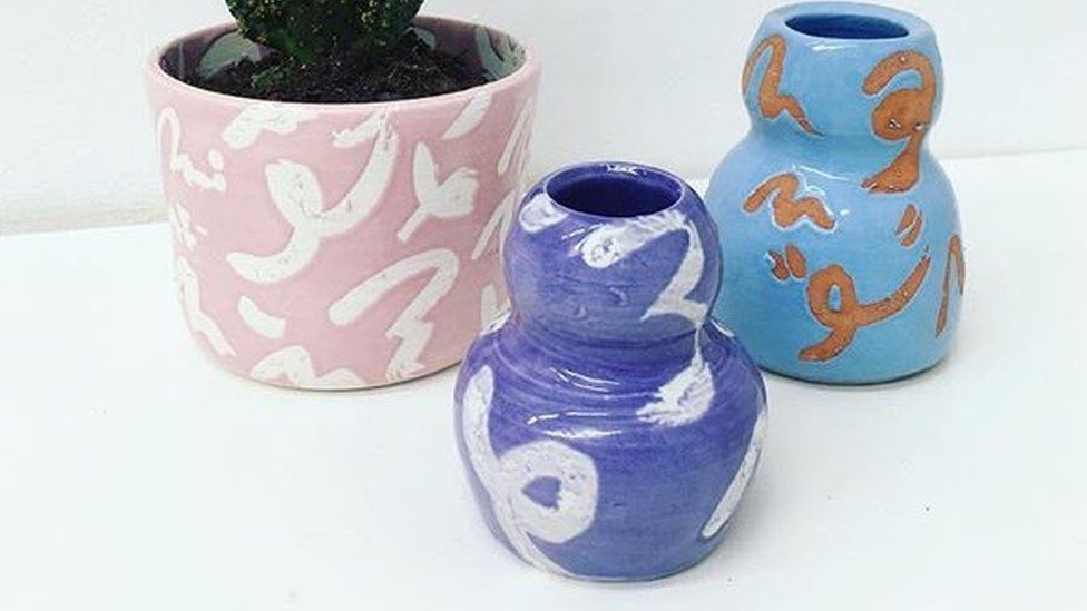 Sarah Wilton's pots