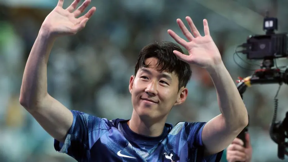 Son Shines with Double as Spurs Triumph in Team K League Friendly.