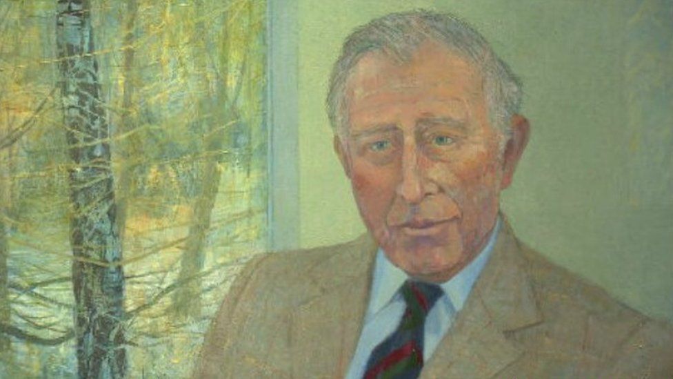 Prince Charles portrait goes on display in Edinburgh - BBC News