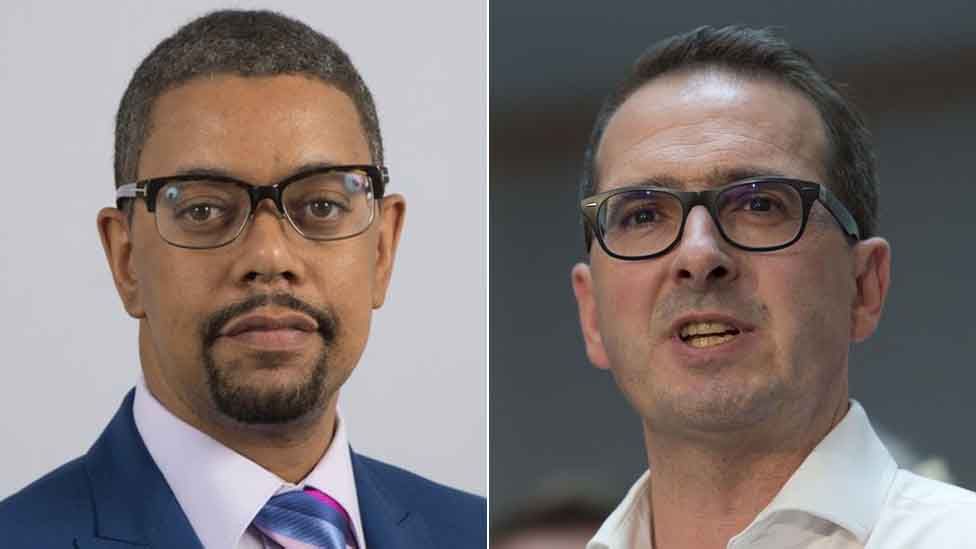 Vaughan Gething and Owen Smith