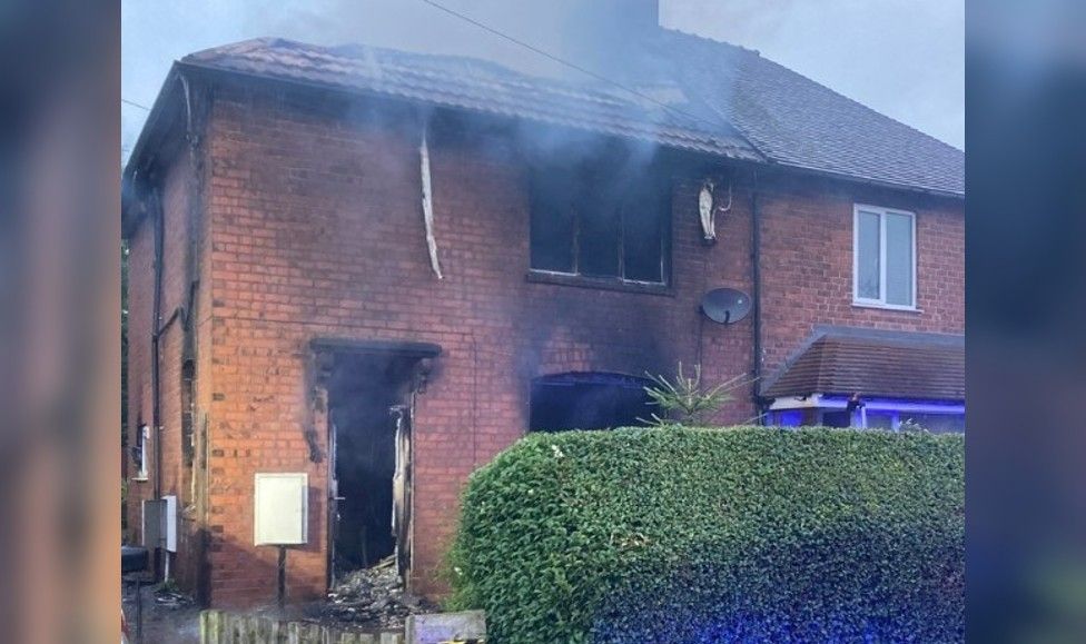 Seven injured in Rugeley house fire BBC News