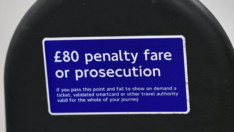 £80 penalty fare