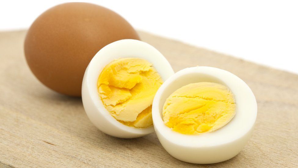 boiled eggs