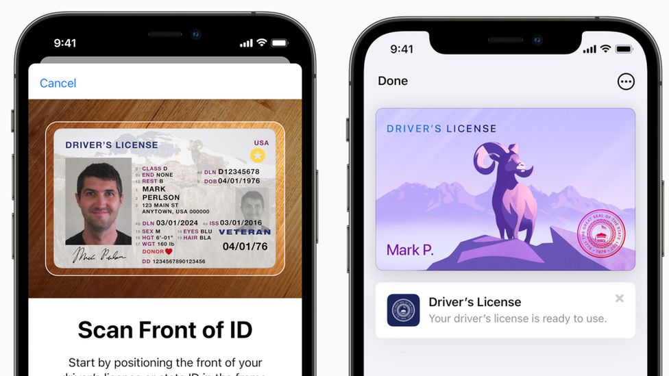 apple wallet drivers license