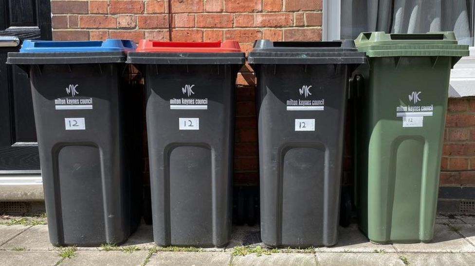 Milton Keynes wheelie bin roll out begins to thousands of homes BBC News