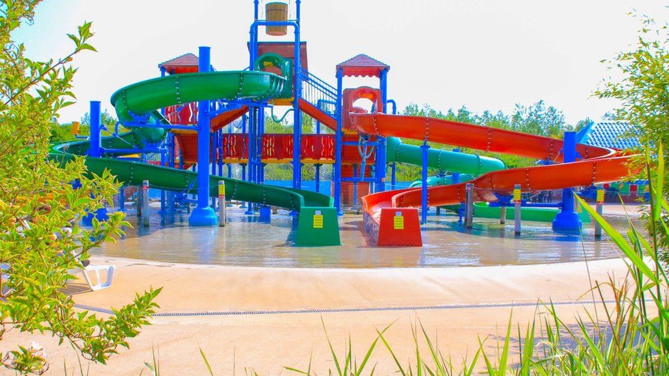 Water park at Twinlakes