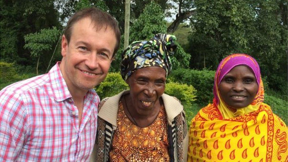 Click presenter Dan Simmons meets Tanzanian smallholders Agnes Chekira and Asha Ahmadi