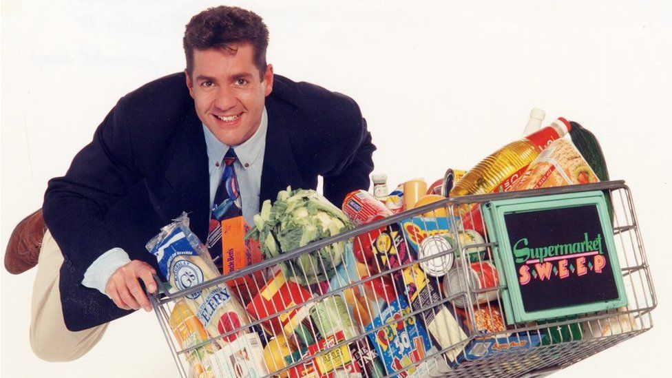 Dale Winton in Supermarket Sweep