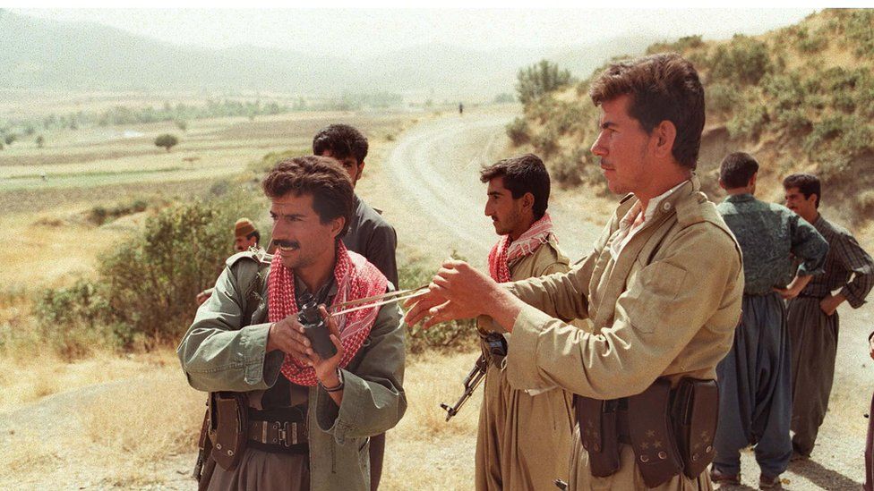 Iraqi Kurdish fighters