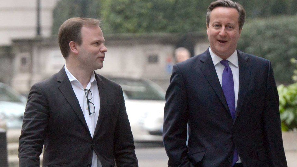 Sir Craig Oliver and David Cameron