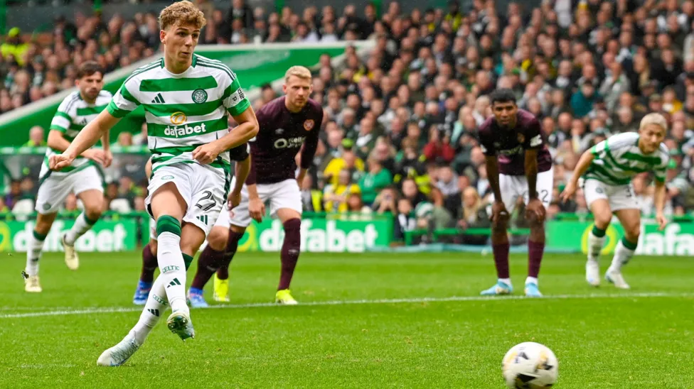 Celtic Maintain Perfect Start as VAR Drama Defines Clash with Hearts.