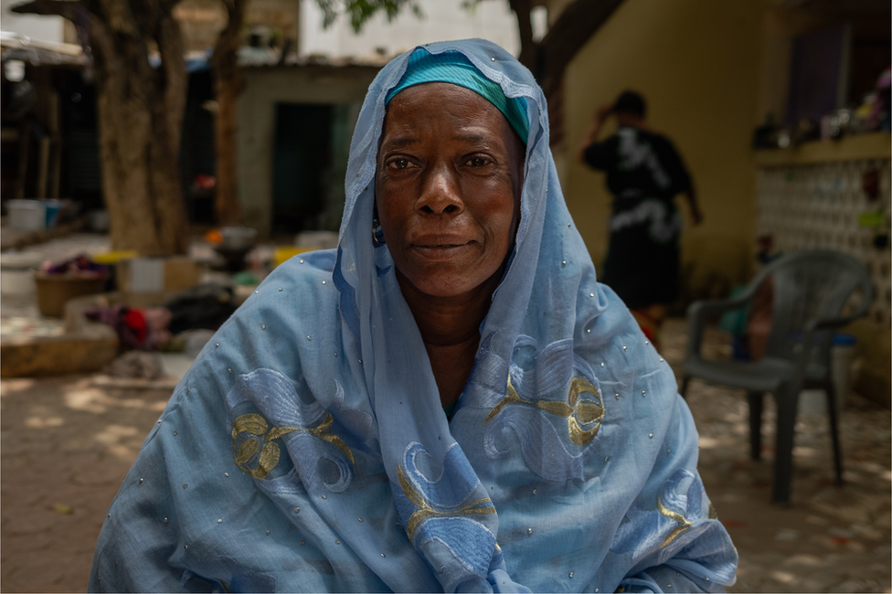 Adama's mother, Sokhna. "The young are leaving because of poverty and family pressure," she said.