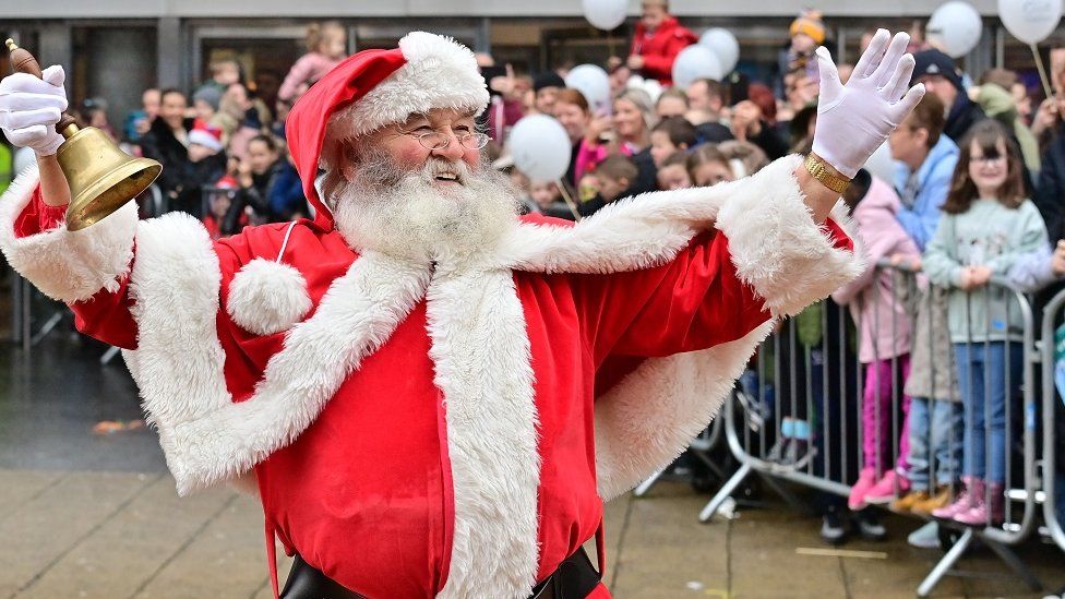 Santa in Belfast