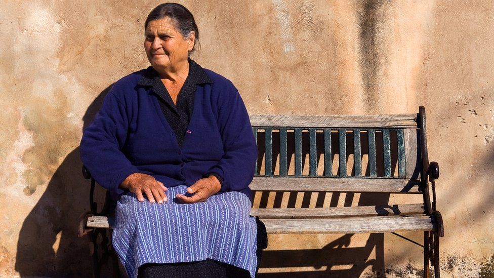 An older woman from southern Greece