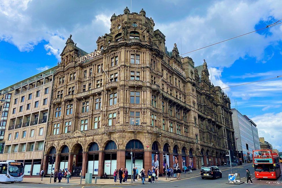 Jenners building restoration in Edinburgh to take four years BBC