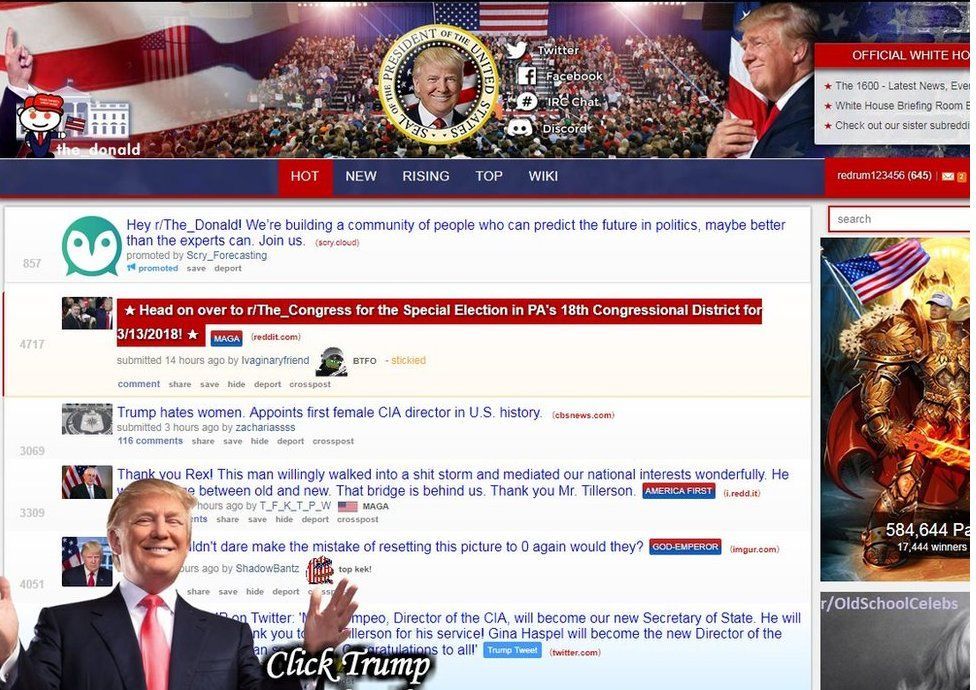 Hackers hit Reddit; deface 70+ Subreddits with Pro-Trump messages