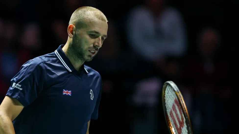 Evans Defeated as Britain Falls Behind in Davis Cup Tie.