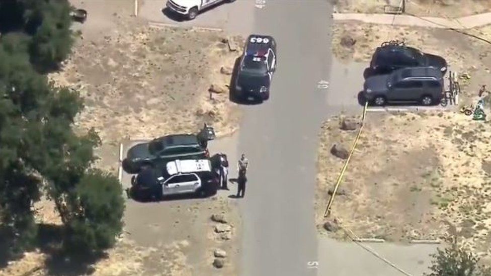 California scientist shot dead while camping with daughters BBC News(00)