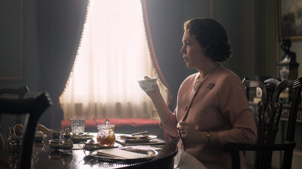 Olivia Colman's portrayal of the Queen in The Crown